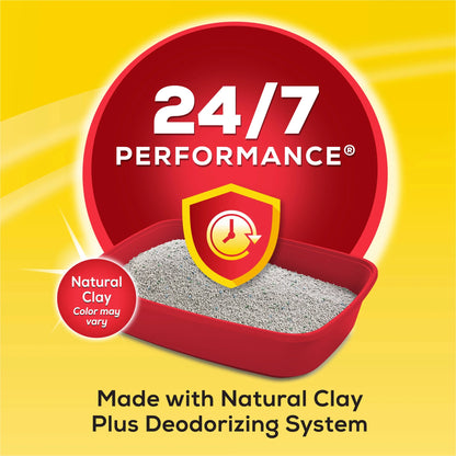 Purina  24/7 Performance Clumping Cat Litter, Clean Linen Scent, 20 Lb Jug